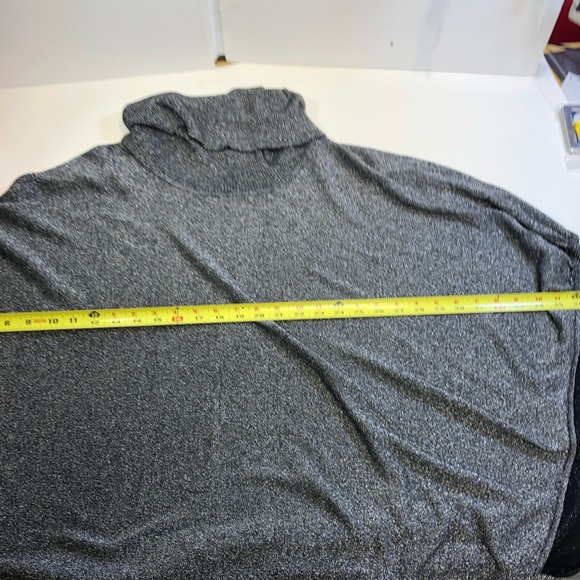 Alfani women lurex oversized knit cowl neck batt sleeves blouse, sz small - Picture 9 of 13